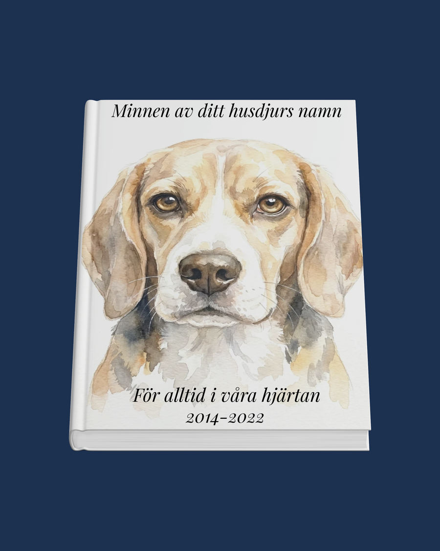 Minnesbok för husdjur
