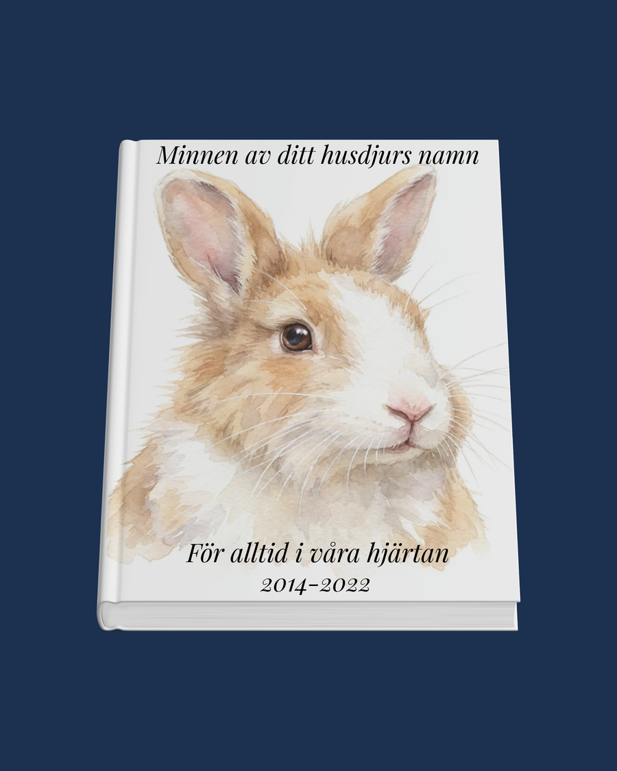 Minnesbok för husdjur